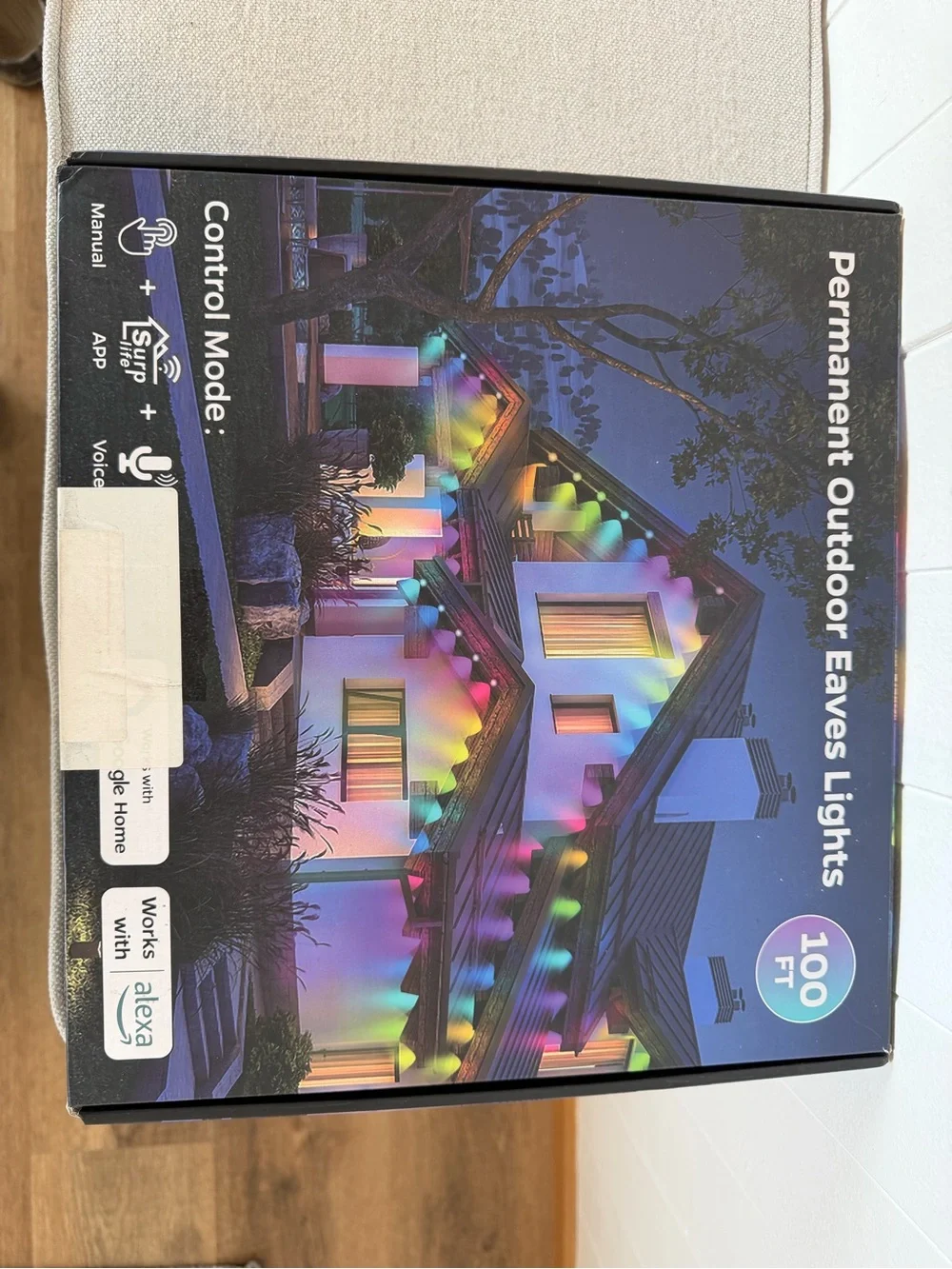 Permanent Outdoor Eaves Lights - Multicolor